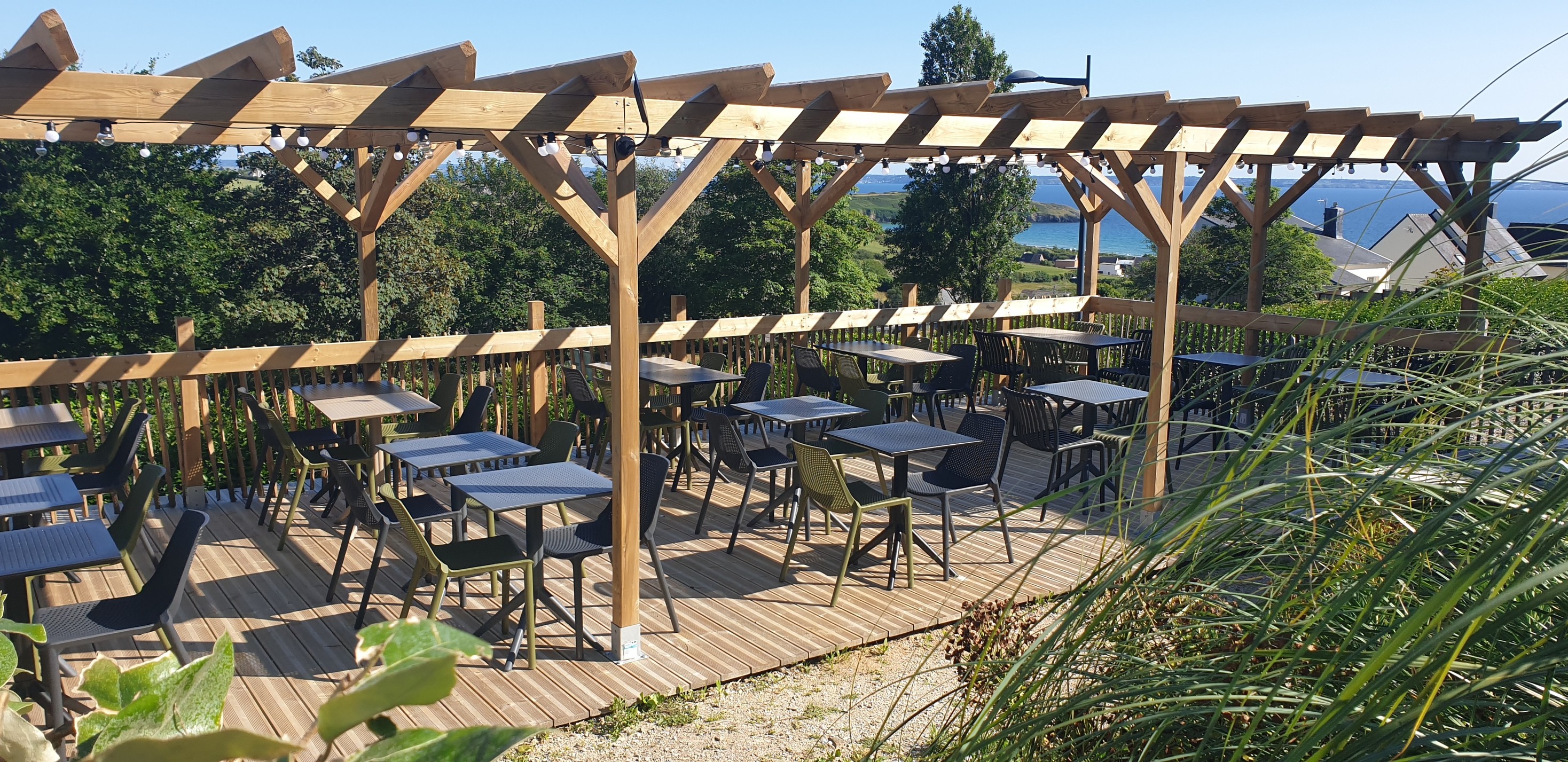 Terrasse du restaurant Le Panoramic